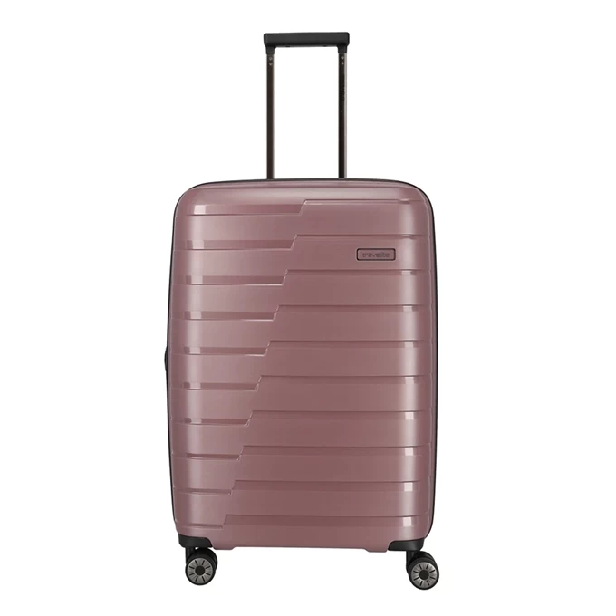 Travelite Air Base 4 Wiel Trolley M Expandable Lila 1 Travelite Air Base 4 Wiel Trolley M Expandable Lila
