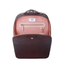FMME. Claire 13.3 Backpack Croco Brown -Mode Tassen Winkel image 3695