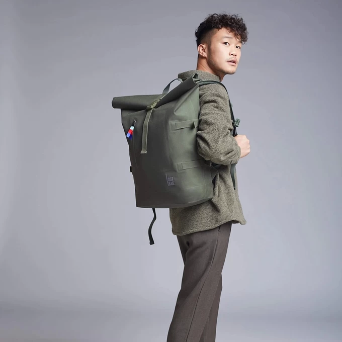 GOT BAG Rolltop Backpack Algae 2 GOT BAG Rolltop Backpack Algae - Image 2