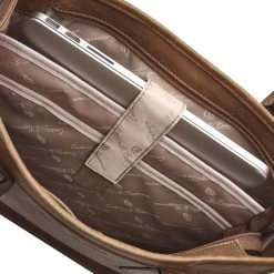 Castelijn & Beerens Carisma Laptop Shopper RFID 15,6'' + Tablet Cognac -Mode Tassen Winkel image 4009