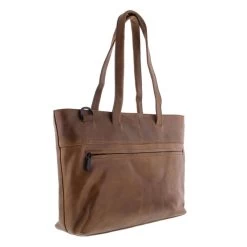 Plevier Pure Rutland Dames Totebag 15.6" Taupe -Mode Tassen Winkel image 4014