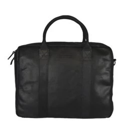 DSTRCT Limited Double Zip 15'' Laptoptas Zwart