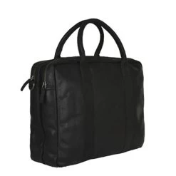 DSTRCT Limited Double Zip 15'' Laptoptas Zwart -Mode Tassen Winkel image 4021