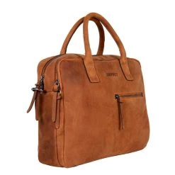 DSTRCT Wall Street Workingbag 14" Cognac -Mode Tassen Winkel image 4028