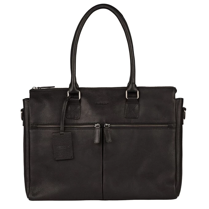 Burkely Antique Avery Laptopbag 15.6" Black 1 Burkely Antique Avery Laptopbag 15.6" Black