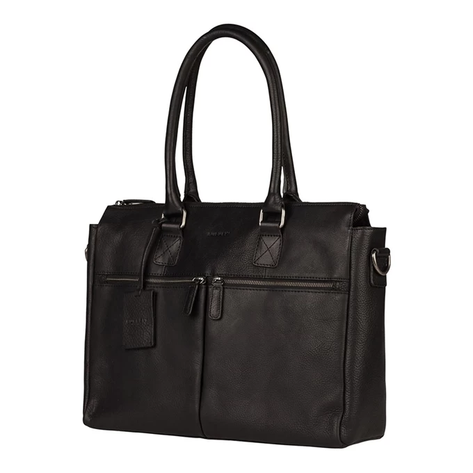 Burkely Antique Avery Laptopbag 15.6" Black 4 Burkely Antique Avery Laptopbag 15.6" Black - Image 4