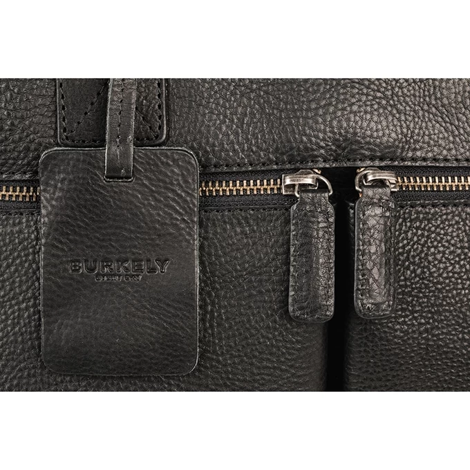 Burkely Antique Avery Laptopbag 15.6" Black 8 Burkely Antique Avery Laptopbag 15.6" Black - Image 8