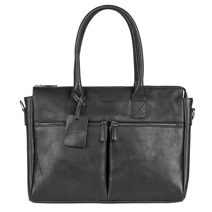 Burkely Antique Avery Laptopbag 15.6" Black 9 Burkely Antique Avery Laptopbag 15.6" Black - Image 9