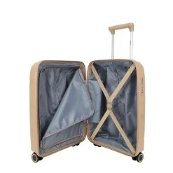 Decent Explorer Cabin Trolley 55 Champagne -Mode Tassen Winkel image 405