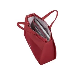 Samsonite Zalia 3.0 Tote 14.1" Dark Red -Mode Tassen Winkel image 4060