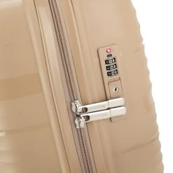 Decent Explorer Cabin Trolley 55 Champagne -Mode Tassen Winkel image 409