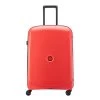 Delsey Belmont Plus 4 Wheel Trolley 71 Faded Red