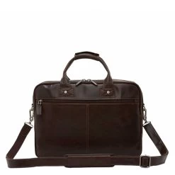 Castelijn & Beerens Firenze Business Laptoptas 15,6" 3 Vaks Mokka -Mode Tassen Winkel image 4178