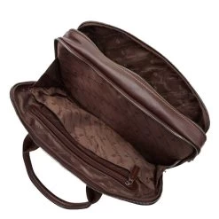 Castelijn & Beerens Firenze Business Laptoptas 15,6" 3 Vaks Mokka -Mode Tassen Winkel image 4179