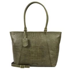 Burkely Cool Colbie Wide Tote 15,6" Green