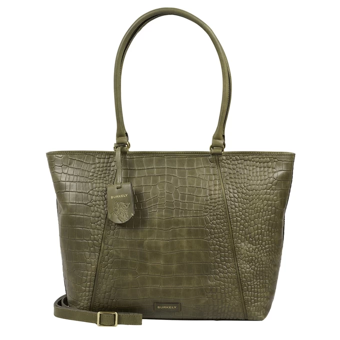 Burkely Cool Colbie Wide Tote 15,6" Green 1 Burkely Cool Colbie Wide Tote 15,6" Green