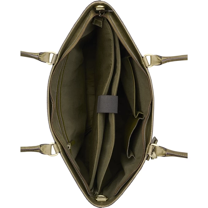 Burkely Cool Colbie Wide Tote 15,6" Green 5 Burkely Cool Colbie Wide Tote 15,6" Green - Image 5