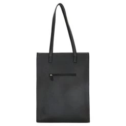 Charm London Stratford Laptop Shopper Zwart -Mode Tassen Winkel image 4257