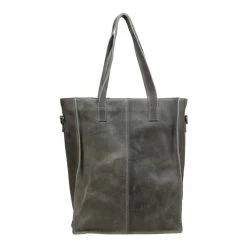 DSTRCT Raider Road Shopper Laptoptas 15,6" Leer Grijs -Mode Tassen Winkel image 4272