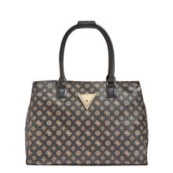 Guess Wilder Shopper Tote Brown