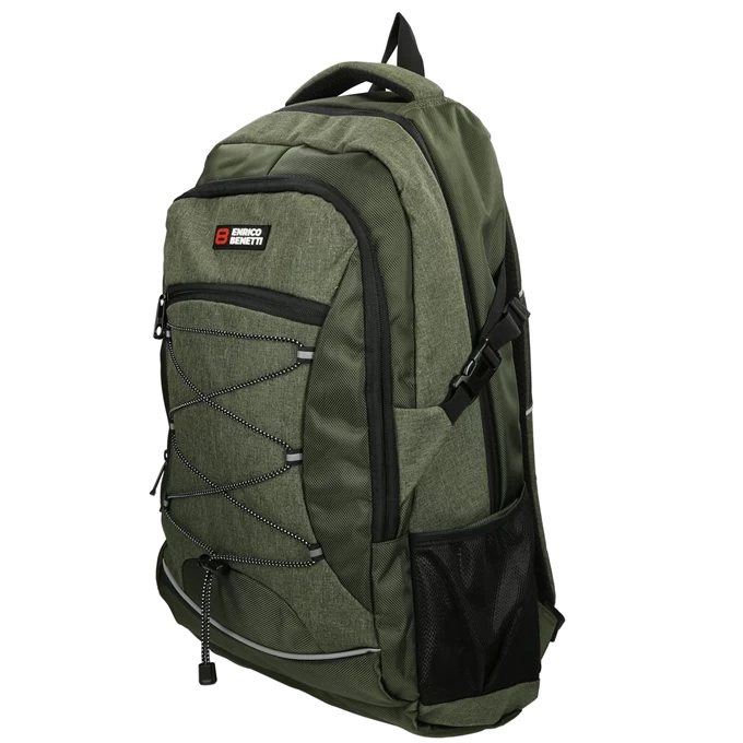 Enrico Benetti Yellow Stone 17'' Laptop Rugzak Olijf 4 Enrico Benetti Yellow Stone 17'' Laptop Rugzak Olijf - Image 4