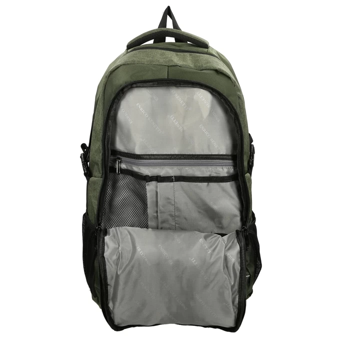 Enrico Benetti Yellow Stone 17'' Laptop Rugzak Olijf 5 Enrico Benetti Yellow Stone 17'' Laptop Rugzak Olijf - Image 5