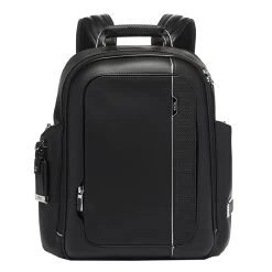 Tumi Arrivé Larson Backpack Black Leather