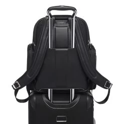 Tumi Arrivé Larson Backpack Black Leather -Mode Tassen Winkel image 4650