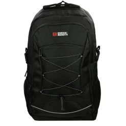 Enrico Benetti Yellow Stone 17'' Laptop Rugzak Zwart