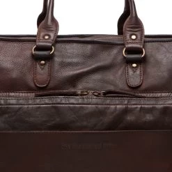 The Chesterfield Brand Rimini Laptoptas Bruin -Mode Tassen Winkel image 4727