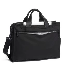 Tumi Alpha Slim Deluxe Portfolio Black -Mode Tassen Winkel image 4733