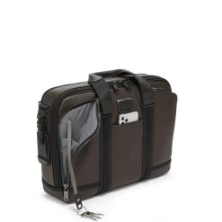 Tumi Alpha Bravo Albany Advanced Brief Dark Brown -Mode Tassen Winkel image 4740