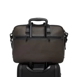 Tumi Alpha Bravo Albany Advanced Brief Dark Brown -Mode Tassen Winkel image 4741
