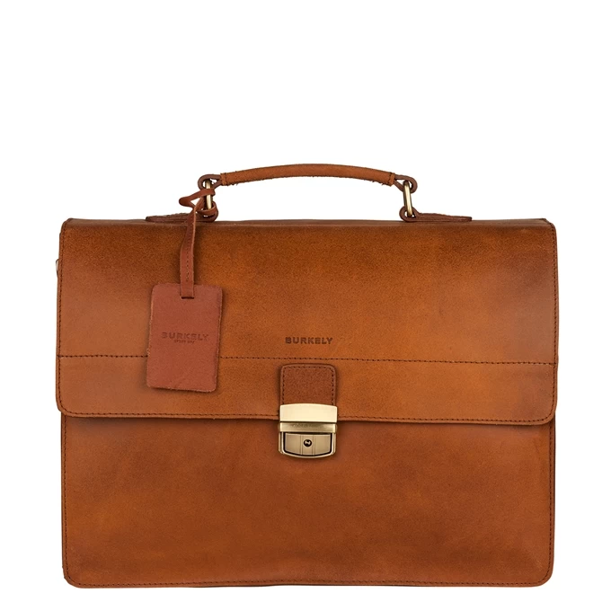 Burkely Vintage Dean Briefcase Cognac 1 Burkely Vintage Dean Briefcase Cognac