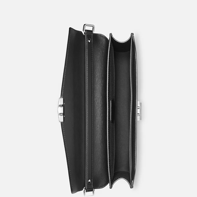 Montblanc Meisterstück 4810 Small Briefcase Black 5 Montblanc Meisterstück 4810 Small Briefcase Black - Image 5