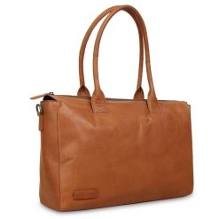 Plevier Copal Damestas 1 Vak 17.3'' Cognac -Mode Tassen Winkel image 4793