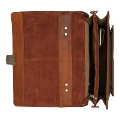 Burkely Scott Vintage Briefcase 2 Compartment Cognac 16 Burkely Scott Vintage Briefcase 2 Compartment Cognac -Mode Tassen Winkel image 4812