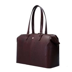 FMME. Christy 15.6 Croco Brown -Mode Tassen Winkel image 4852