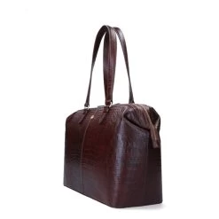 FMME. Christy 15.6 Croco Brown -Mode Tassen Winkel image 4858