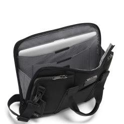 Tumi Alpha Bravo Aviano Academy Brief Black -Mode Tassen Winkel image 4874