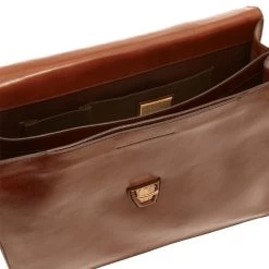The Bridge Story Uomo Briefcase Brown II -Mode Tassen Winkel image 4881