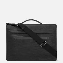 Montblanc Meisterstück 4810 Medium Briefcase Black -Mode Tassen Winkel image 4919