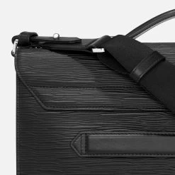 Montblanc Meisterstück 4810 Medium Briefcase Black -Mode Tassen Winkel image 4921