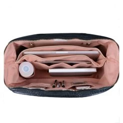 FMME. Christy 15.6 Croco Black -Mode Tassen Winkel image 4958