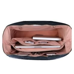 FMME. Christy 15.6 Croco Black -Mode Tassen Winkel image 4959