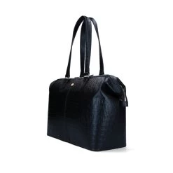 FMME. Christy 15.6 Croco Black -Mode Tassen Winkel image 4961