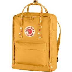 Fjallraven Kanken Ochre-confetti Pattern -Mode Tassen Winkel image 5014