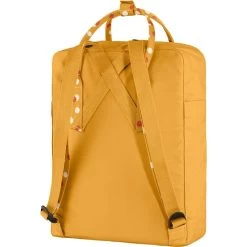 Fjallraven Kanken Ochre-confetti Pattern -Mode Tassen Winkel image 5015