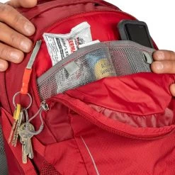 Osprey Daylite Backpack Cosmic Red -Mode Tassen Winkel image 5160