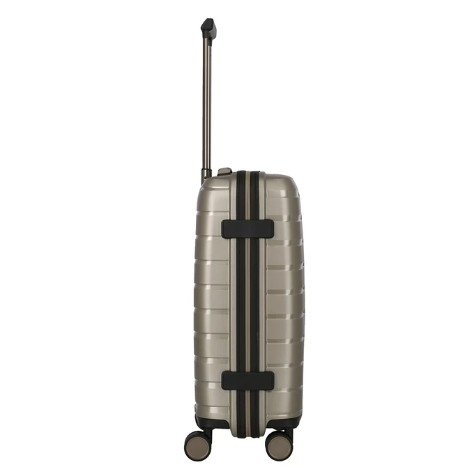 Travelite Air Base 4 Wiel Trolley S Champagne Metallic 5 Travelite Air Base 4 Wiel Trolley S Champagne Metallic - Image 5